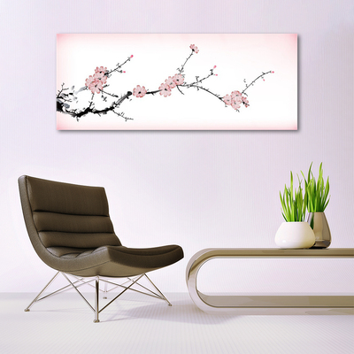 Plexiglas® Wall Art Flowers floral pink