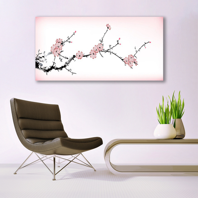 Plexiglas® Wall Art Flowers floral pink