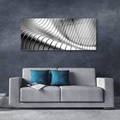 Plexiglas® Wall Art Abstract art silver