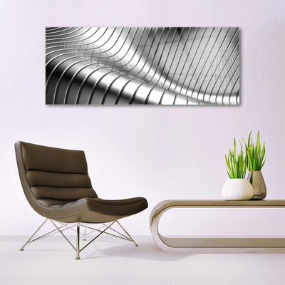 Plexiglas® Wall Art Abstract art silver