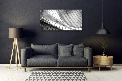 Plexiglas® Wall Art Abstract art silver