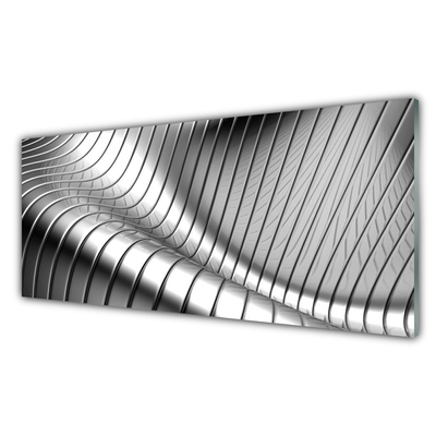 Plexiglas® Wall Art Abstract art silver