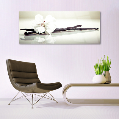 Plexiglas® Wall Art Flower floral white