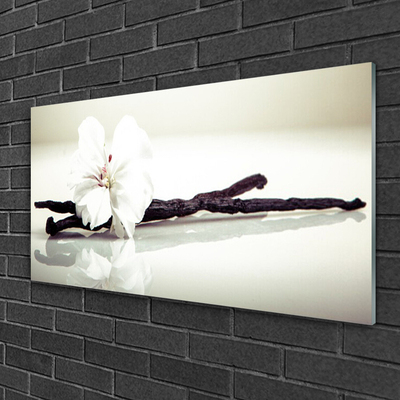 Plexiglas® Wall Art Flower floral white