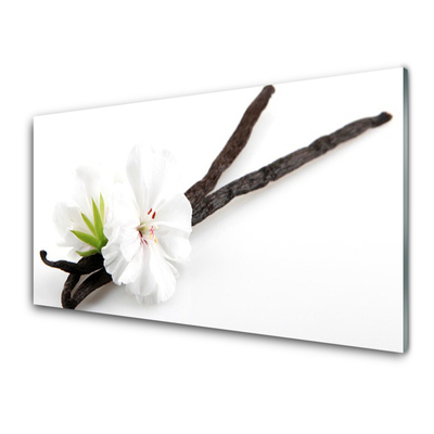 Plexiglas® Wall Art Flower floral white