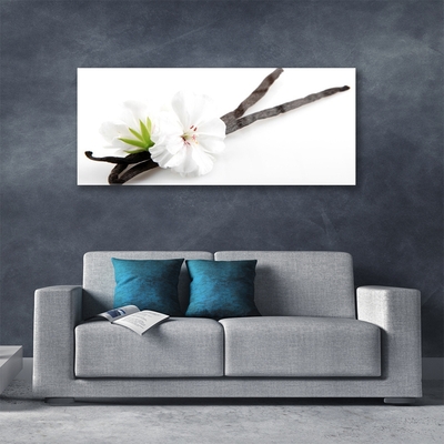 Plexiglas® Wall Art Flower floral white