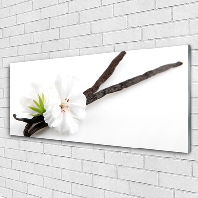 Plexiglas® Wall Art Flower floral white