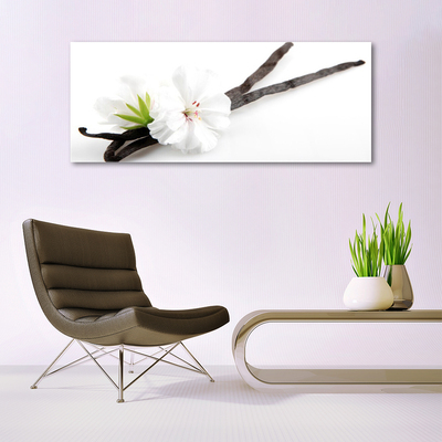 Plexiglas® Wall Art Flower floral white