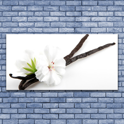 Plexiglas® Wall Art Flower floral white