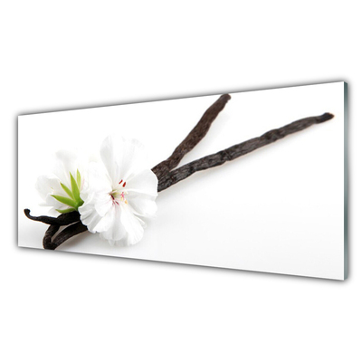 Plexiglas® Wall Art Flower floral white