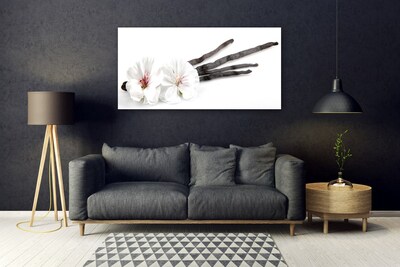 Plexiglas® Wall Art Flower floral white