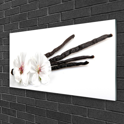 Plexiglas® Wall Art Flower floral white