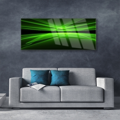 Plexiglas® Wall Art Abstract art green black