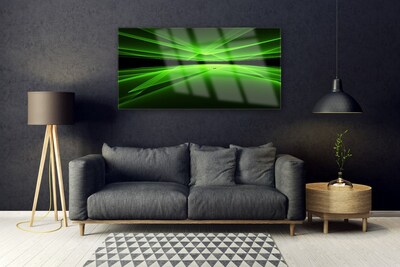 Plexiglas® Wall Art Abstract art green black