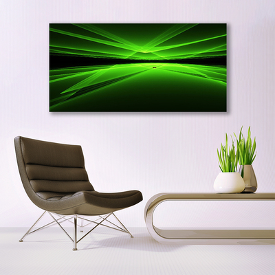 Plexiglas® Wall Art Abstract art green black