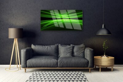 Plexiglas® Wall Art Abstract art green black