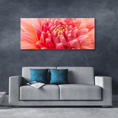 Plexiglas® Wall Art Flower floral orange