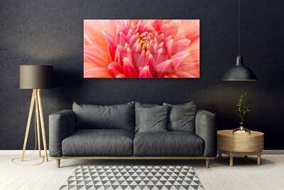 Plexiglas® Wall Art Flower floral orange