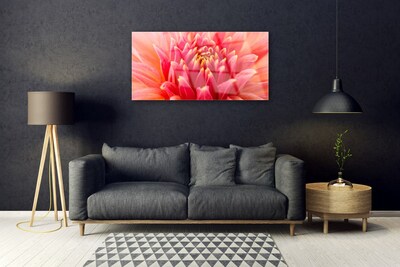 Plexiglas® Wall Art Flower floral orange