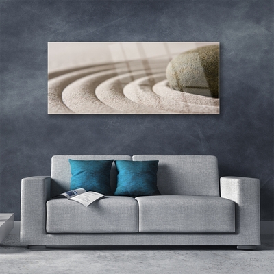 Plexiglas® Wall Art Sandstone art grey