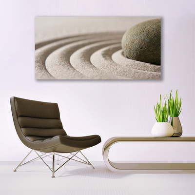 Plexiglas® Wall Art Sandstone art grey