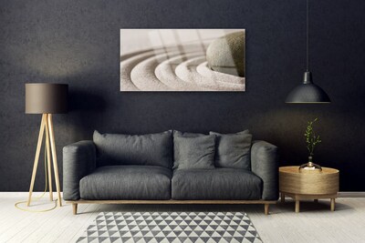 Plexiglas® Wall Art Sandstone art grey