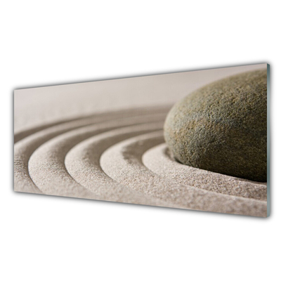 Plexiglas® Wall Art Sandstone art grey