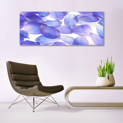 Plexiglas® Wall Art Petals floral purple