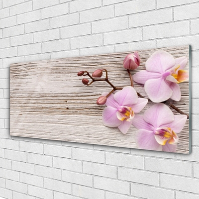 Plexiglas® Wall Art Flowers floral pink