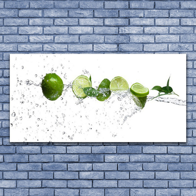 Plexiglas® Wall Art Lime water kitchen green