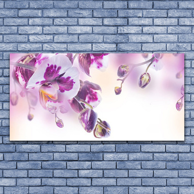 Plexiglas® Wall Art Flowers floral pink