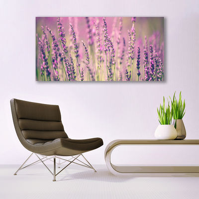 Plexiglas® Wall Art Flowers floral purple