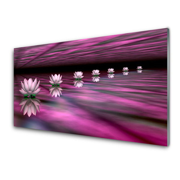 Plexiglas® Wall Art Flowers floral pink