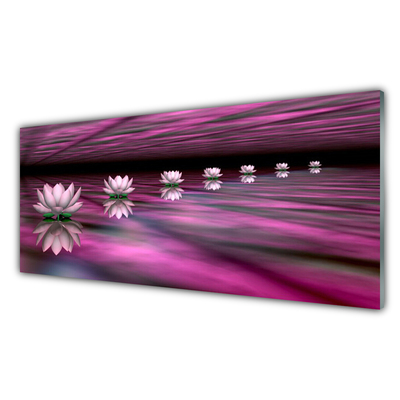 Plexiglas® Wall Art Flowers floral pink