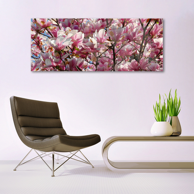 Plexiglas® Wall Art Branches flowers floral brown pink