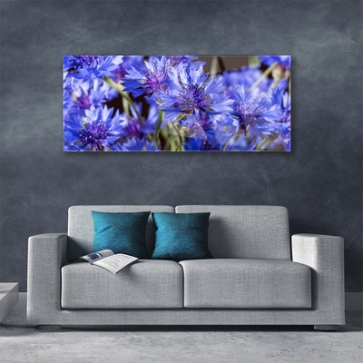 Plexiglas® Wall Art Flowers floral purple