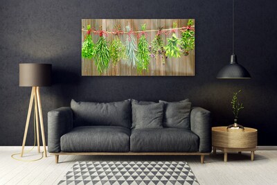 Plexiglas® Wall Art Flowers floral green red