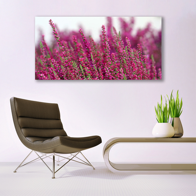 Plexiglas® Wall Art Flowers floral red green