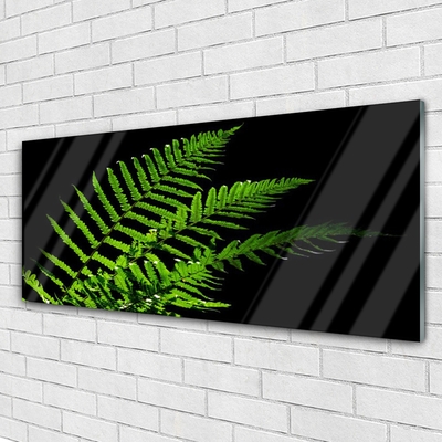 Plexiglas® Wall Art Leaves floral green