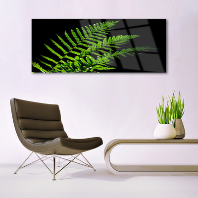 Plexiglas® Wall Art Leaves floral green