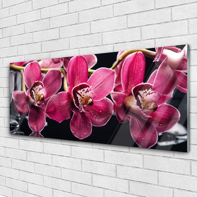 Plexiglas® Wall Art Flowers floral red