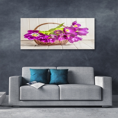 Plexiglas® Wall Art Flowers floral pink