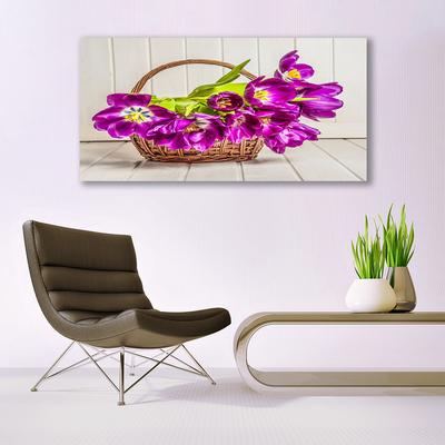 Plexiglas® Wall Art Flowers floral pink