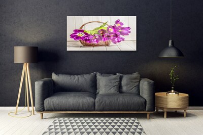 Plexiglas® Wall Art Flowers floral pink