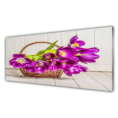 Plexiglas® Wall Art Flowers floral pink