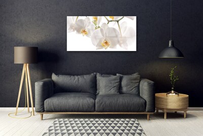 Plexiglas® Wall Art Flowers floral white