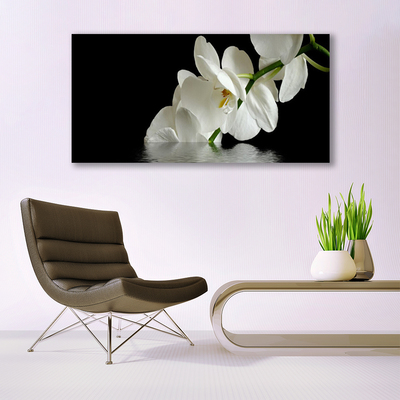 Plexiglas® Wall Art Flowers floral white