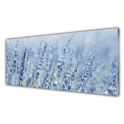 Plexiglas® Wall Art Flowers floral purple