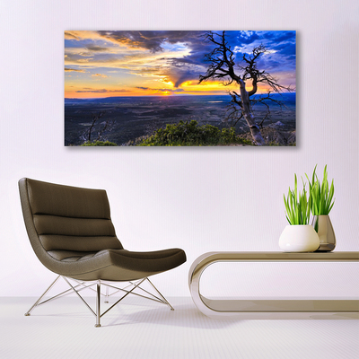 Plexiglas® Wall Art Tree landscape brown
