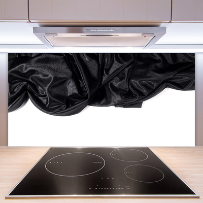 Kitchen Splashback Cashmere art black white